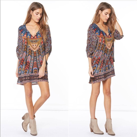 NIB Cream Leather Fringe Block Heel Ankle Bootie - Picture 8 of 8